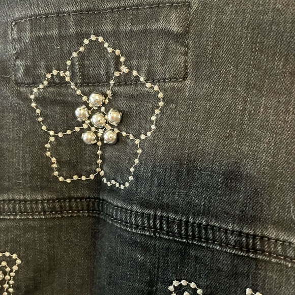 EMBROIDERED jacket Oversized M/L - Picture 3 of 10